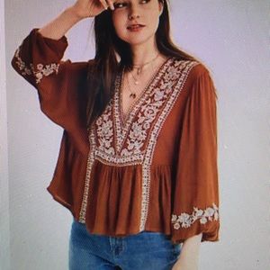 American Eagle Peasant top.